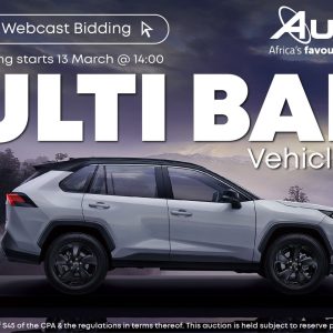MULTI BANK VEHICLE AUCTION - BLOEMFONTEIN | AUCOR BLOEMFONTEIN | 14 March 10:30| https://bit.ly/49NuYTg 1 Kruger Avenue, Estoire, Bloemfontein. Secure pre-approved bank finance, contact Celeste 082 374 5078 | www.auctionfinance.co.za #CarBuyer #BargainHunter #BuyingUsedCar #CarAuction #BankAuction #FinanceAvailable #MFC Auth. FSP34936 Ready for some autumn adventures? Register & Bid on our Multi Bank Vehicle Auction! Live on-site with Webcast Bidding. Auction takes place on Thursday, 14 March at 10:30. Pre-live online bidding is available from 13 March at 14:00. Register & Bid | https://bit.ly/49NuYTg or download our Aucorlive App | onelink.to/aucorlive Viewing will be held strictly by appointment and per schedule on: Tuesday, 12 March from 08:00 until 17:00 and Wednesday, 13 March from 08:00 until 17:00 at 1 Kruger Avenue, Estoire, Bloemfontein. For listings and images go to https://bit.ly/48zPsOj or call the Auction Manager on 083 797 9945. ---------------------------------------- Online Helpline For online support call or Whatsapp us on 063 934 9301 Online Tutorial Videos: https://bit.ly/2YV3lXc ---------------------------------------- Vehicle Finance is Available onsite For Pre-approval call: Celeste on 082 374 5078 Registration Deposit: R10 000 (refundable) No FICA, No Registration. To view full FICA requirements, visit our website www.aucor.com. The auction is subject to provision of S45 of the CPA & the regulations in terms thereof. This auction is held subject to reserve prices. Vendor bidding is permissible.
