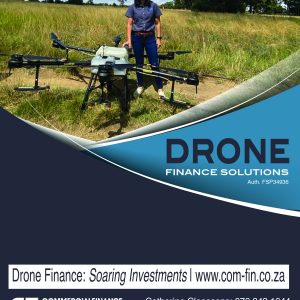 Exciting News for the Agricultural Sector! Introducing Drone Finance Looking to modernise your farming practices? Commercial Finance brings you an innovative solution tailored just for you! Contact Catherine at 076 843 1644 or email cath@com-fin.co.za to learn more! Visit www.com-fin.co.za for details. Let's soar together into the future of farming! #DroneFinance #InnovationElevated#ComFinDrones #CommercialFinance