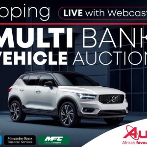 MULTI BANK VEHICLE AUCTION (LIVE WITH WEBCAST BIDDING) | 17 - 20 MAY 2025 | https://bit.ly/3Z7ZW5D Secure pre-approved bank finance, contact Mathilda Fourie +27823372210 | www.auctionfinance.co.za Auth. FSP34936 Rev your engines for new deals. Bid on our Multi Bank Vehicle Auction. Live on-site with webcast bidding starts on Tuesday, 20 May at 10:30. Pre-webcast online bidding available from 17 May at 09:30. Register & Bid | https://bit.ly/3Z7ZW5D or download our Aucorlive App | onelink.to/aucorlive Viewing Days are on Friday, 16 May from 09:00 to 15:00 & Monday, 19 May from 09:00 to 16:00 at 144 Gunners Circle, Epping Industria 1. Cnr of Gunners & Cochrane, Cape Town. For general enquiries call us on 021 534 4446. ---------------------------------------- Online Tutorial Videos: https://bit.ly/2YV3lXc ---------------------------------------- Auction Finance Secure pre-approval bank finance, call Mathilda on 082 337 2210 mathilda@auctionfinance.co.za www.auctionfinance.co.za Auth. FSP34936 ---------------------------------------- Registration Deposit: R10 000 (refundable) No FICA, No Registration. To view full FICA requirements, visit our website www.aucor.com. The auction is subject to provision of S45 of the CPA & the regulations in terms thereof. This auction is held subject to reserve prices. Vendor bidding is permissible.